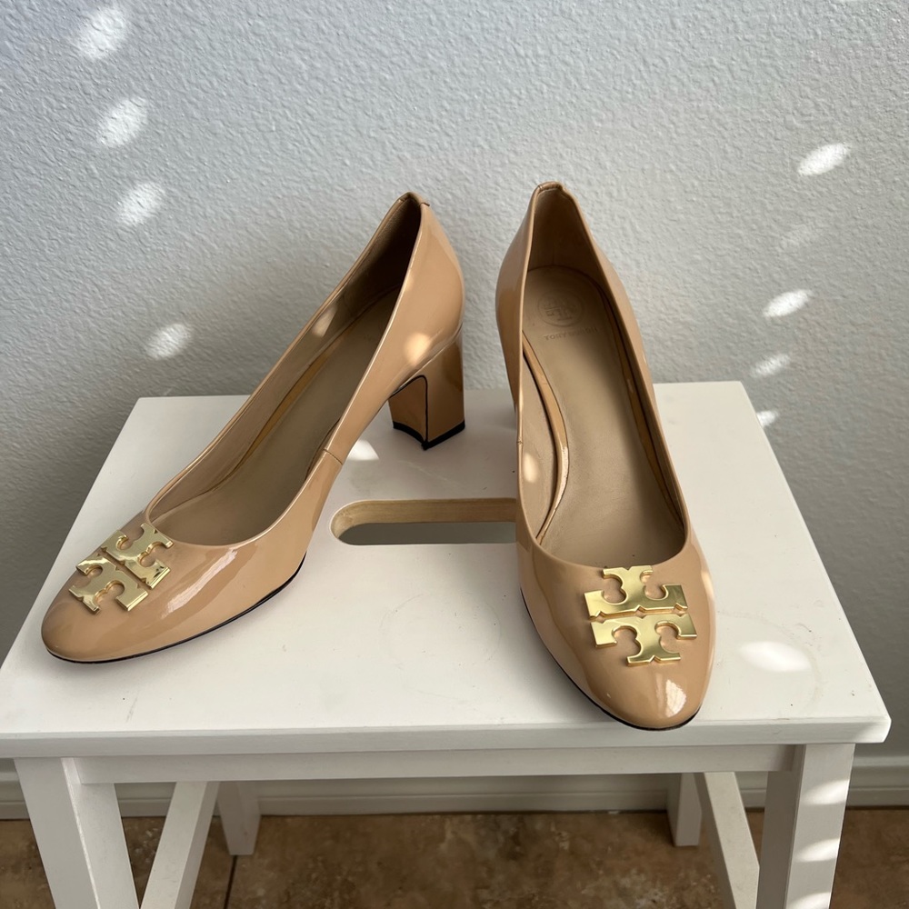 Tory Burch Tan Heels
